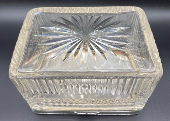CRYSTAL AND SILVER BOX