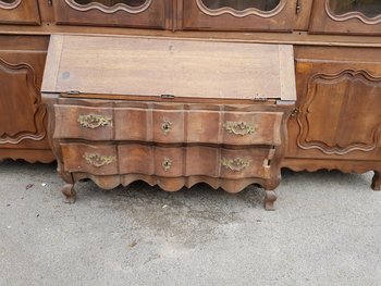 Bibliothèque, Vitrine Commode Arbalète