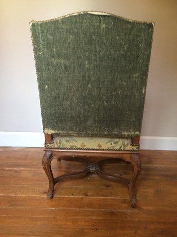 Fauteuil XIX° en hêtre