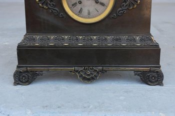 Pendulum Au Cane Corso Restoration Bronze XIXth