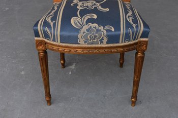 Salon De Style Louis XVI Bois Doré 4 Pièces