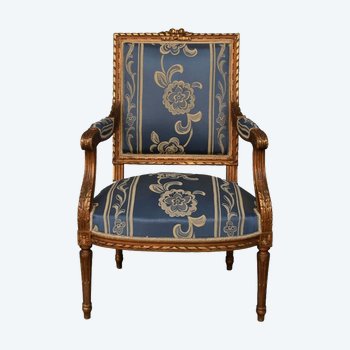 Salon De Style Louis XVI Bois Doré 4 Pièces