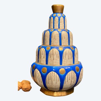 art deco vase from Longwy
