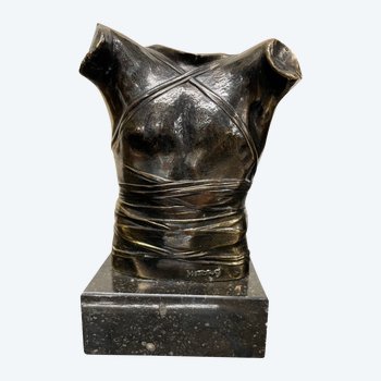 Igor Mitoraj - Corazza II Scultura in bronzo