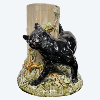 Vase In Werbung Slush Schokoladenkonditor Von Der Schwarzen Katze