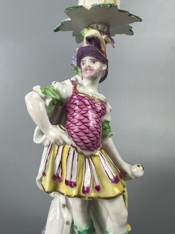 A fine model of Mars with his trophies. 18th century Derby. circa 1760 to 65