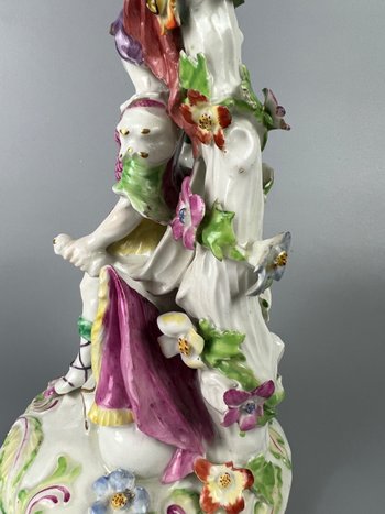A fine model of Mars with his trophies. 18th century Derby. circa 1760 to 65