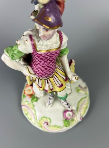 A fine model of Mars with his trophies. 18th century Derby. circa 1760 to 65