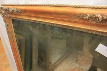 Specchio Patina Restauro, Mercury Ice 85 X 106 Cm