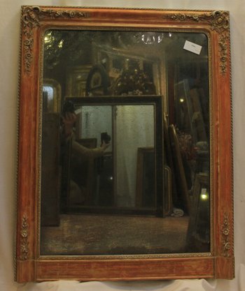 Specchio Patina Restauro, Mercury Ice 85 X 106 Cm