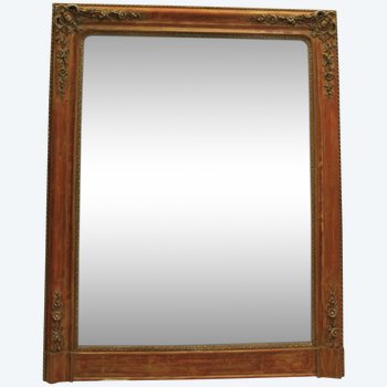 Miroir Restauration Patine, Glace Mercure 85 X 106 Cm