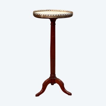 Gueridon Mahogany Torch Door In The Louis XVI Style 19th Century