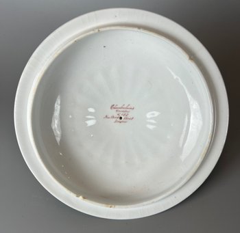 Ein prächtiger Obstkühler von Chamberlain Worcester (Royal Worcester) aus der Zeit um 1810-20 in Campagna-Form.