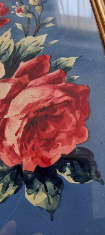 Aquarellblumenstrauß aus zwanzigsten Blumen