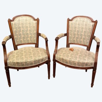 Pair of Louis XVI convertibles