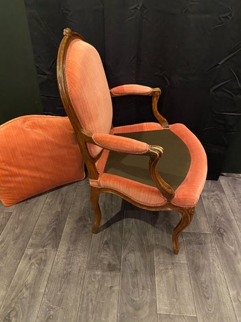 Fauteuil à la reine Louis XV
