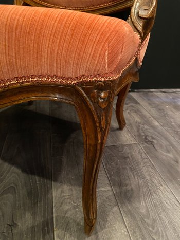 Fauteuil à la reine Louis XV