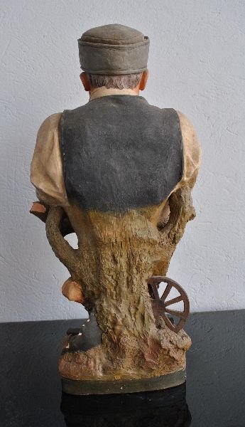 Terracotta Policroma Firmata Le Guluche