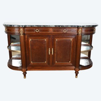 Mahogany sideboard, Louis XVI style - Early XXth century