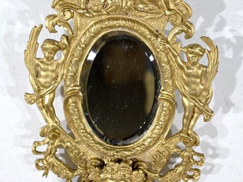 Paire d’Appliques Murales en Bronze Doré, époque Napoléon III – Milieu XIXe