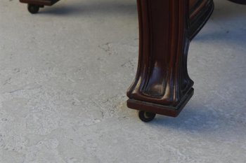 Table En Acajou Richement Travaillée Art Nouveau 1900
