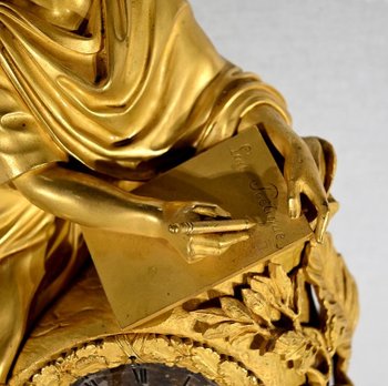 Important Clock in Gilded Bronze - 1st part XIXth century