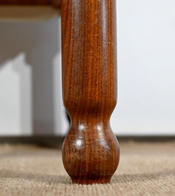 Piccola scrivania in mogano e teak, stile Gautier - 1960