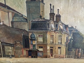 Oil On Canvas By Gabriel Chaix