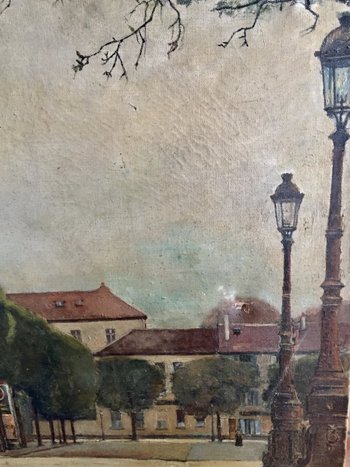 Oil On Canvas By Gabriel Chaix