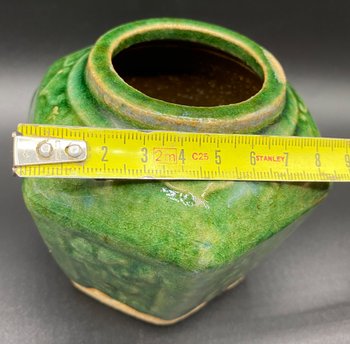 PETIT VASE CHINOIS TERRE VERNISSÉE 