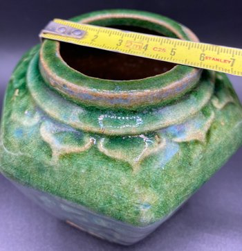 PETIT VASE CHINOIS TERRE VERNISSÉE 