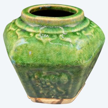 PETIT VASE CHINOIS TERRE VERNISSÉE 