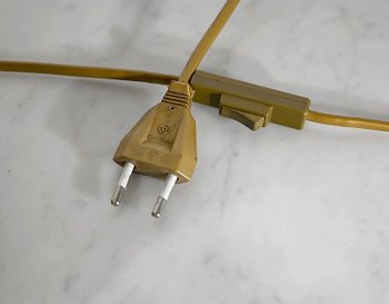 Bedeutende Lampe "Schmetterlinge" aus China Porzellan - 1960