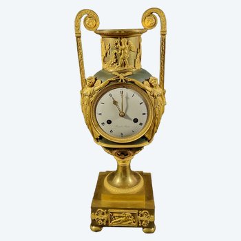 Claude Galle: magnifico orologio a vaso del periodo Impero.