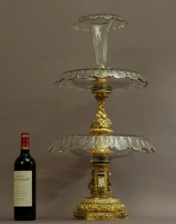 Important Center Of Table XIXth