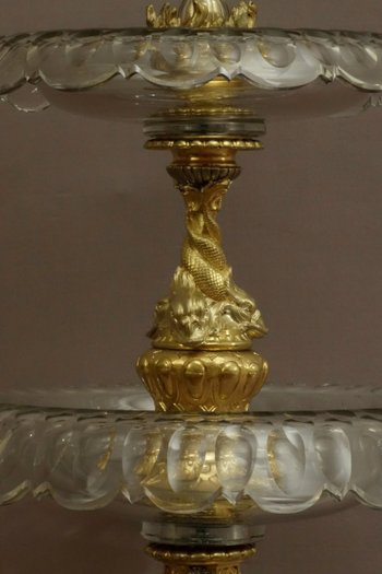 Important Center Of Table XIXth