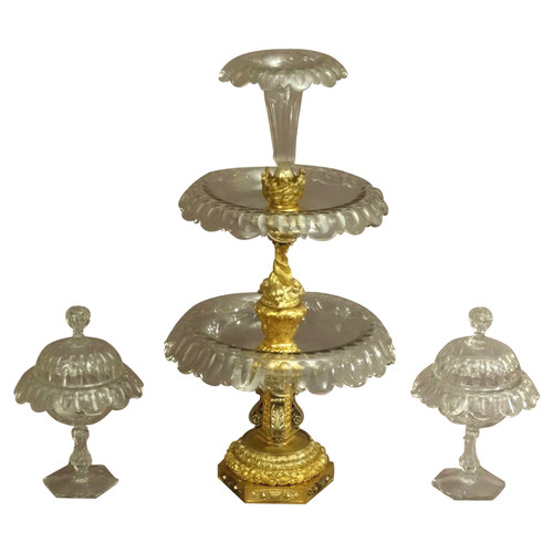 Important Center Of Table XIXth
