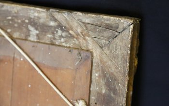 Miroir en bois Régence  XVIIIème siècle 
