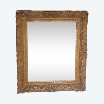 Miroir en bois Régence  XVIIIème siècle 