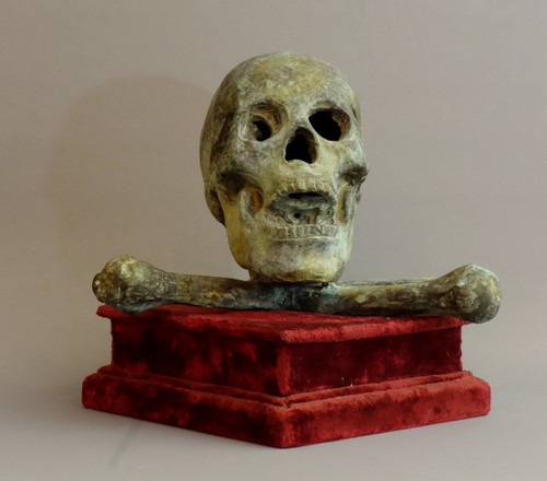 Rare Et Important Memento Mori XVIIIème 