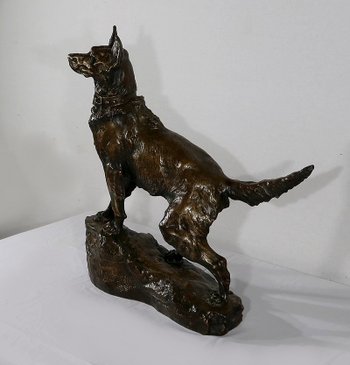 Important Bronze « Le Berger » de T-F. Cartier – Début XXe