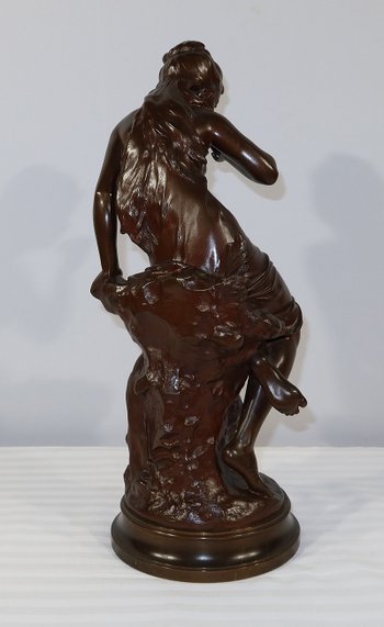 Bronzo "La Source", di M. Moreau - Metà del XIX secolo