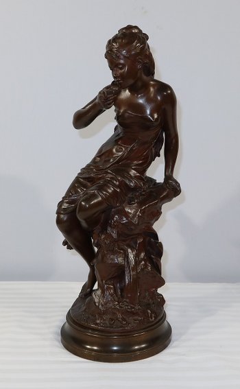 Bronzo "La Source", di M. Moreau - Metà del XIX secolo