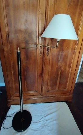 Articulated reading lamp circa 1980