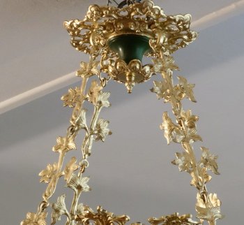 Large Chandelier Restoration Period