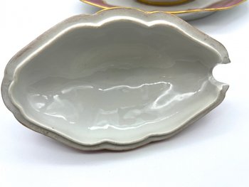 Ancienne saucière porcelaine de Paris Ed honoré Paris 19eme