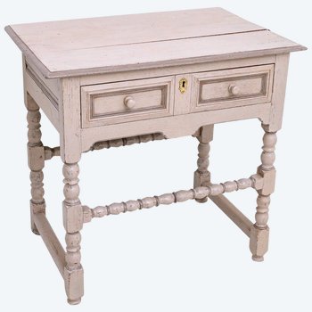 Oak Side Table - Charles II - period : XVIIth Century