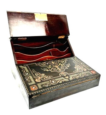 Boulle marquetry writing desk, Napoleon III