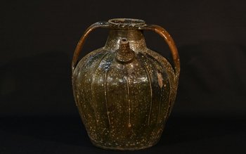 Brocca in terracotta smaltata, XVIII secolo