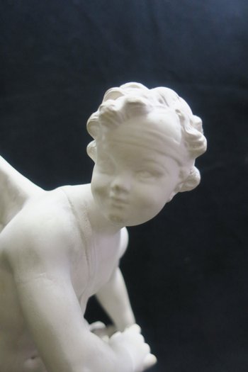 Biscuit XIX° from Lunéville, Cupid